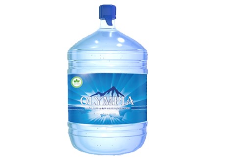 Вода артезианская питьевая  «Olympia» 19л. Доставка от 4 шт 